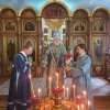 Епископ Игнатий совершил Литургию в храме в честь святого князя Владимира города Актюбинска
