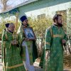 Божественная литургия в храме Преподобного Сергия Радонежского поселка Нура