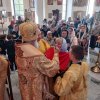 Епископ Игнатий совершил воскресную Литургию в Свято-Георгиевском храме города Байконур