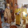 Епископ Игнатий совершил воскресную Литургию в Свято-Георгиевском храме города Байконур