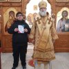 Епископ Игнатий совершил воскресную Литургию в Свято-Георгиевском храме города Байконур