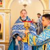 Первая Литургия в обновлённом Покровском храме в Асенкритовке