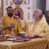 Архиепископ Варнава совершил воскресную Божественную литургию в Благовещенском кафедральном соборе Павлодара