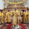 Архиепископ Амфилохий совершил Божественную Литургию в Андреевском кафедральном соборе