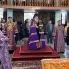 Неделя третья Великого поста, Крестопоклонная. Архиерейское служение в главном храме Чимкентской епархии
