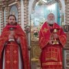 В Светлое Христово Воскресение епископ Игнатий совершил праздничное богослужение в Никольском соборе Актобе