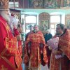 В день 4-х летия своей архиерейской хиротонии епископ Игнатий совершил Литургию в Михайловской церкви Актюбинска