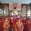 В день 4-х летия своей архиерейской хиротонии епископ Игнатий совершил Литургию в Михайловской церкви Актюбинска