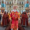 Епископ Игнатий совершил воскресную Литургию в главном храме Актюбинска