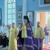 Престольный праздник Никольского храма г. Сарыагаш. Архиерейское служение