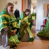 Праздник Святой Живоначальной Троицы в главном храме Костанайской епархии