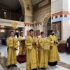 В Неделю Всех святых Его Высокопреосвященство, Высокопреосвященнейший архиепископ Варсонофий совершил Литургию в кафедральном соборе Воскресения Христова г. Кокшетау