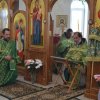 В день Святой Троицы Управляющий епархии совершил Божественную литургию и вечерню в Свято-Троицком храме села Железинка