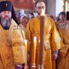 Архиепископ Усть-Каменогорский и Семипалатинский Амфилохий сослужил митрополиту Томскому и Асиновскому Ростиславу за торжественным Всенощным бдением по случаю года 100-летия преставления святителя Макария в Богоявленском соборе города Томска