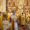 Архиепископ Усть-Каменогорский и Семипалатинский Амфилохий сослужил митрополиту Томскому и Асиновскому Ростиславу за Божественной Литургией в Петропавловском соборе г.Томска