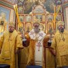 Архиепископ Усть-Каменогорский и Семипалатинский Амфилохий сослужил митрополиту Томскому и Асиновскому Ростиславу за Божественной Литургией в Петропавловском соборе г.Томска