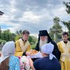 В Неделю 2-ю по Пятидесятнице, в день памяти Всех святых, в земле Русской просиявших, Высокопреосвященнейший архиепископ Варсонофий совершил Божественную литургию в храме Владимирской иконы Божией Матери в селе Балкашино