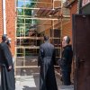 Секретарь Епархии ознакомился с ремонтными работами в храме Архангела Михаила города Костаная