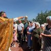 Божественная литургия в храме во имя святого Архистратига Божия Михаила поселка Качар