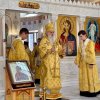 В Неделю 8-ю по Пятидесятнице Его Высокопреосвященство, Высокопреосвященнейший архиепископ Варсонофий совершил Божественную Литургию в кафедральном соборе Воскресения Христова города Кокшетау