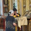 В день памяти святого равноапостольного князя Владимира епископ Чимкентский и Туркестанский Хрисанф совершил Божественную Литургию в Свято-Никольском кафедральном соборе г. Шымкента