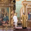 В день памяти святого равноапостольного князя Владимира епископ Чимкентский и Туркестанский Хрисанф совершил Божественную Литургию в Свято-Никольском кафедральном соборе г. Шымкента