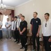 Архиепископ Амфилохий встретился со сборной епархии – победителями Международного чемпионата по волейболу, приуроченного к 25-летию обретения святых мощей преподобномучеников Серафима и Феогноста Алматинских