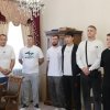 Архиепископ Амфилохий встретился со сборной епархии – победителями Международного чемпионата по волейболу, приуроченного к 25-летию обретения святых мощей преподобномучеников Серафима и Феогноста Алматинских