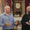 Архиепископ Амфилохий встретился со сборной епархии – победителями Международного чемпионата по волейболу, приуроченного к 25-летию обретения святых мощей преподобномучеников Серафима и Феогноста Алматинских