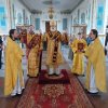 Епископ Игнатий совершил Литургию воскресного дня в Никольском кафедральном соборе Актюбинска