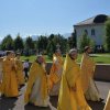 В Алмате молитвенно отметили престольный праздник Владимирского храма
