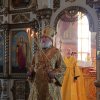 В первое воскресенье Успенского поста епископ Игнатий совершил Литургию в главном храме Актюбинска