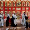 Празднование Преображения Господа Бога и Спасителя нашего Иисуса Христа в кафедральном соборе Костаная