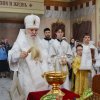 В праздник Преображения Господня архиепископ Кокшетауский и Акмолинский Варсонофий возглавил праздничную Литургию в городе Кокшетау