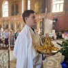 Престольный праздник в Успенском соборе г. Тараза. Архиерейское служение. Диаконская хиротония