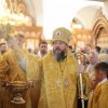 В воскресный день архиепископ Амфилохий совершил Божественную Литургию в Андреевском кафедральном соборе