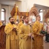 В воскресный день архиепископ Амфилохий совершил Божественную Литургию в Андреевском кафедральном соборе