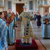 В праздник Успения Пресвятой Богородицы епископ Игнатий совершил Литургию в Никольском соборе Актобе