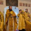 Воскресная литургия в храме великомученика Димитрия Солунского села Айет