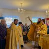 Воскресная литургия в храме великомученика Димитрия Солунского села Айет