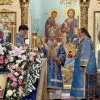 В праздник Покрова Божией Матери епископ Чимкентский и Туркестанский Хрисанф совершил Божественную Литургию в Свято-Никольском кафедральном соборе г. Шымкент