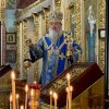 В праздник Покрова Божией Матери епископ Чимкентский и Туркестанский Хрисанф совершил Божественную Литургию в Свято-Никольском кафедральном соборе г. Шымкент