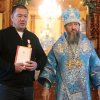 Архиепископ Амфилохий возглавил праздничное богослужение в день престольного торжества Покровского собора города Усть‑Каменогорска