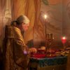 В Казанском соборе Алматы совершена ночная Божественная Литургия