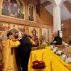 Воскресная литургия в Свято-Никольском храме села Октябрьское Карасуского района