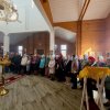 Воскресная литургия в Свято-Никольском храме села Октябрьское Карасуского района