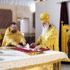 В Неделю 21-ю по Пятидесятнице Его Высокопреосвященство, Высокопреосвященнейший архиепископ Варсонофий совершил Божественную Литургию в кафедральном соборе Воскресения Христова города Кокшетау